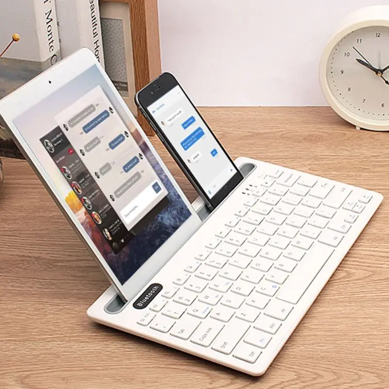 Wireless Bluetooth Lightweight Rechargeable Keyboard Cellphone Tablet Keypad 28GE
Wireless Bluetooth Lightweight Rechargeable Keyboard Cellphone Tablet Keypad 28GE
