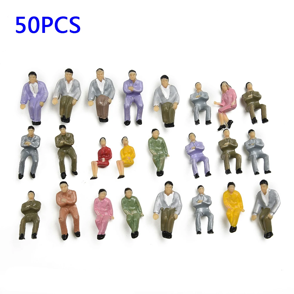 50Pcs 1:50 Scale Seated Plastic Painted Model People Railway Sitting Passengers Toy Car Football Field Model Decorative Figure
50Pcs 1:50 Scale Seated Plastic Painted Model People Railway Sitting Passengers Toy Car Football Field Model Decorative Figure