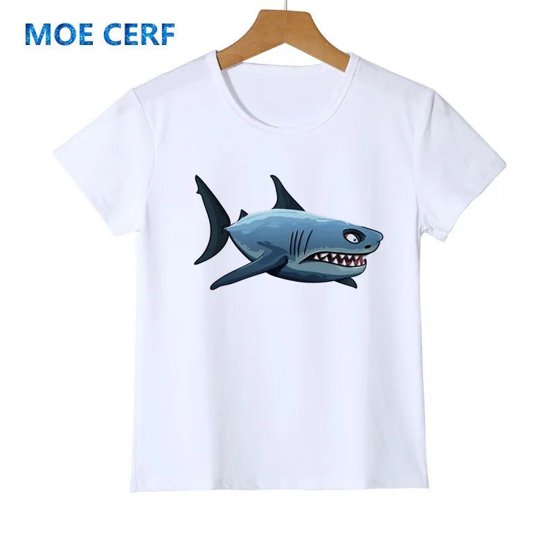 3D Animal Print T shirt Baby Danger Shark Clothes Boys Girls Summer Casual White Tops Y51-6
3D Animal Print T shirt Baby Danger Shark Clothes Boys Girls Summer Casual White Tops Y51-6