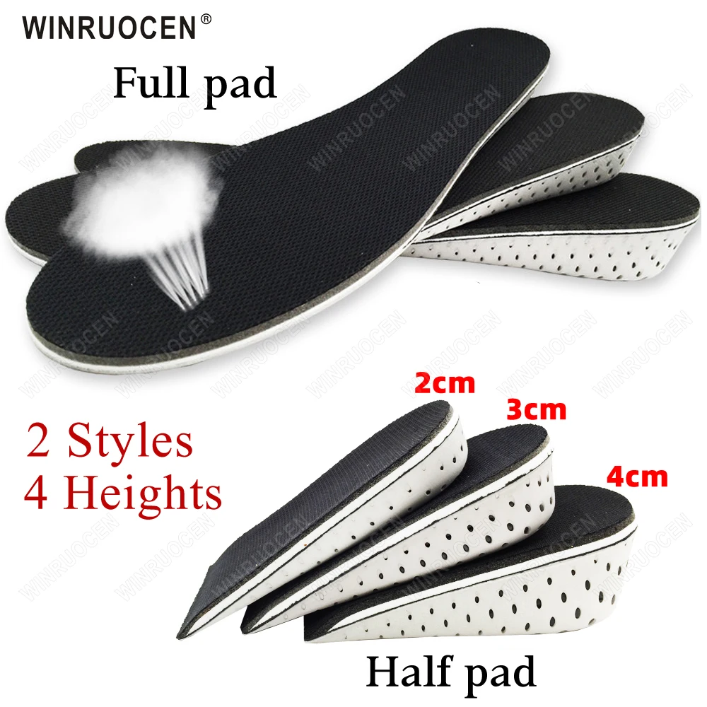 EVA Hard Breathable Memory Foam Invisible Height Increased Insoles for Women Man Half / Full Shoe Pads Elevator Insoles Unisex
EVA Hard Breathable Memory Foam Invisible Height Increased Insoles for Women Man Half / Full Shoe Pads Elevator Insoles Unisex