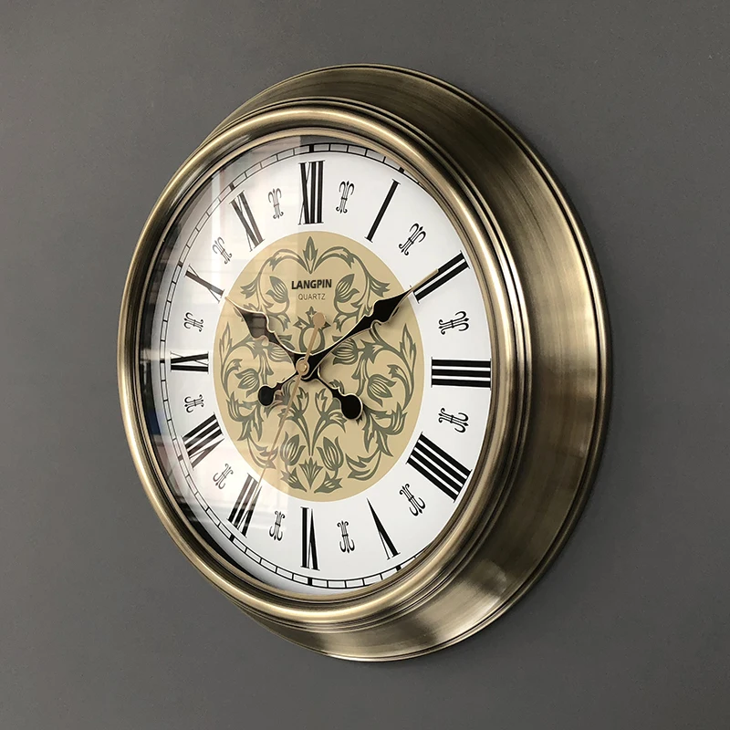 Nordic Retro Wall Clock Metal Gold American Vintage Large Clocks Wall Home Decor Living Room Silent Watch Shabby Chic Gift Ideas
Nordic Retro Wall Clock Metal Gold American Vintage Large Clocks Wall Home Decor Living Room Silent Watch Shabby Chic Gift Ideas