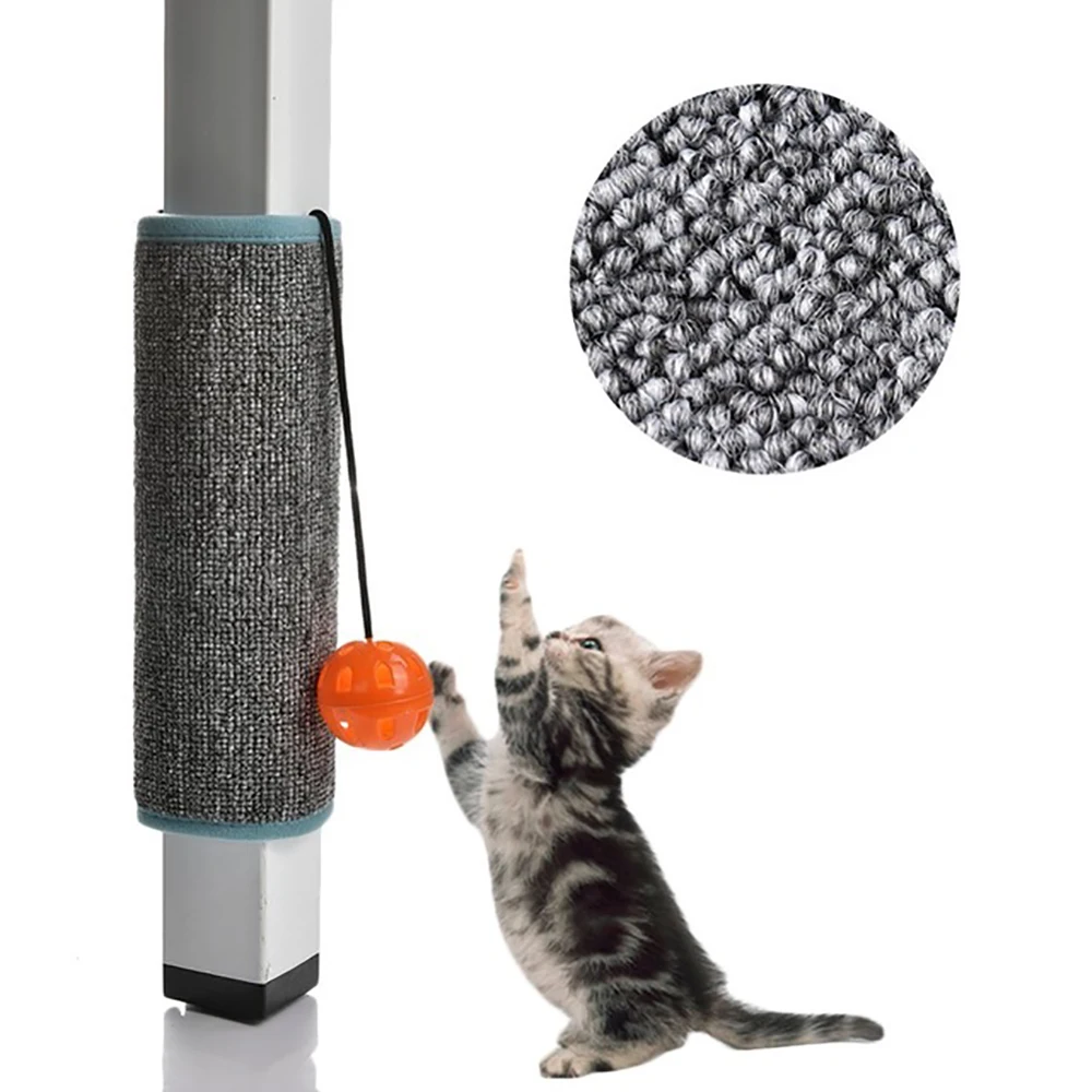 Anti Scratch Training Sisal Pad Lounge Cat Scratching Mat Funny Cat Toys Ball Interaction Toy Furniture Sofa Protector
Anti Scratch Training Sisal Pad Lounge Cat Scratching Mat Funny Cat Toys Ball Interaction Toy Furniture Sofa Protector