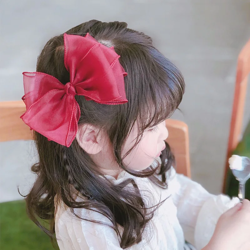 Cute Bow Sequin Barrettes Love Hair Clips Four Layers Yarn Princess Hairgrip Side Clip Fairy Girl Sweet Lace Hair Accessories
Cute Bow Sequin Barrettes Love Hair Clips Four Layers Yarn Princess Hairgrip Side Clip Fairy Girl Sweet Lace Hair Accessories