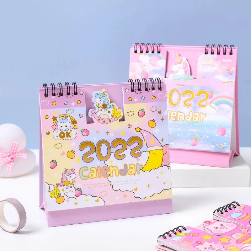 2022 Cute Unicorn Rabbit Desktop Calendar Cartoon Girl Mini Calendars Daily Schedule Table Planner 2021.8~2022.12
2022 Cute Unicorn Rabbit Desktop Calendar Cartoon Girl Mini Calendars Daily Schedule Table Planner 2021.8~2022.12