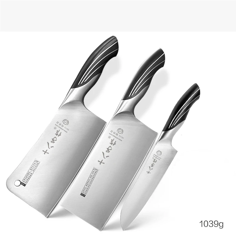 Shabazi Stainless Steel Household 3pcs Knife Set Sharp Kitchen Multifinctional Cooking Tool Chopper Slicer Utility Knives Suit
Shabazi Stainless Steel Household 3pcs Knife Set Sharp Kitchen Multifinctional Cooking Tool Chopper Slicer Utility Knives Suit