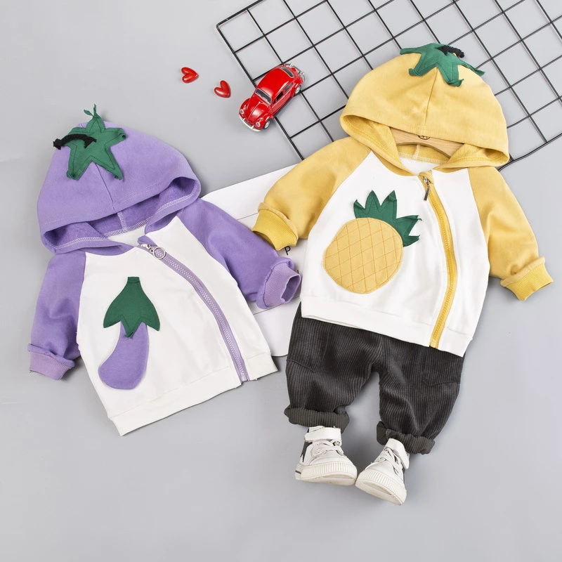 Комплект осенней одежды для маленьких девочек, хлопковый свитер с капюшоном и длинными рукавами + брюки детская одежда из 2 предметов с рису...
Комплект осенней одежды для маленьких девочек, хлопковый свитер с капюшоном и длинными рукавами + брюки детская одежда из 2 предметов с рису...