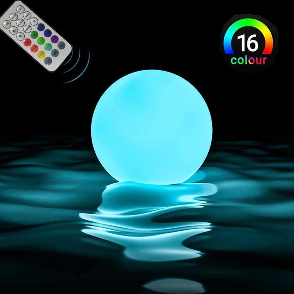 16 Colors Floating Pool Light, RGB Changing LED Ball Lights, IP67, Waterproof, 20cm, 15cm, 12cm, Hot Tub, Night Lights, Pool Toy
16 Colors Floating Pool Light, RGB Changing LED Ball Lights, IP67, Waterproof, 20cm, 15cm, 12cm, Hot Tub, Night Lights, Pool Toy