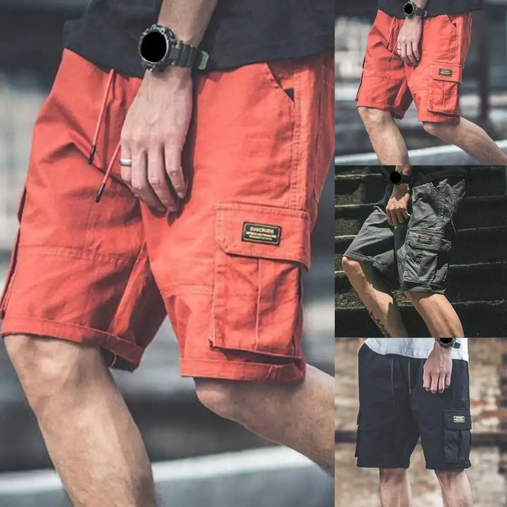 Summer Fashion Men's Shorts Thin Multi-pocket Solid Color Drawstring Cargo Shorts for Daily Wear Male Shorts Casual Shorts
Summer Fashion Men's Shorts Thin Multi-pocket Solid Color Drawstring Cargo Shorts for Daily Wear Male Shorts Casual Shorts