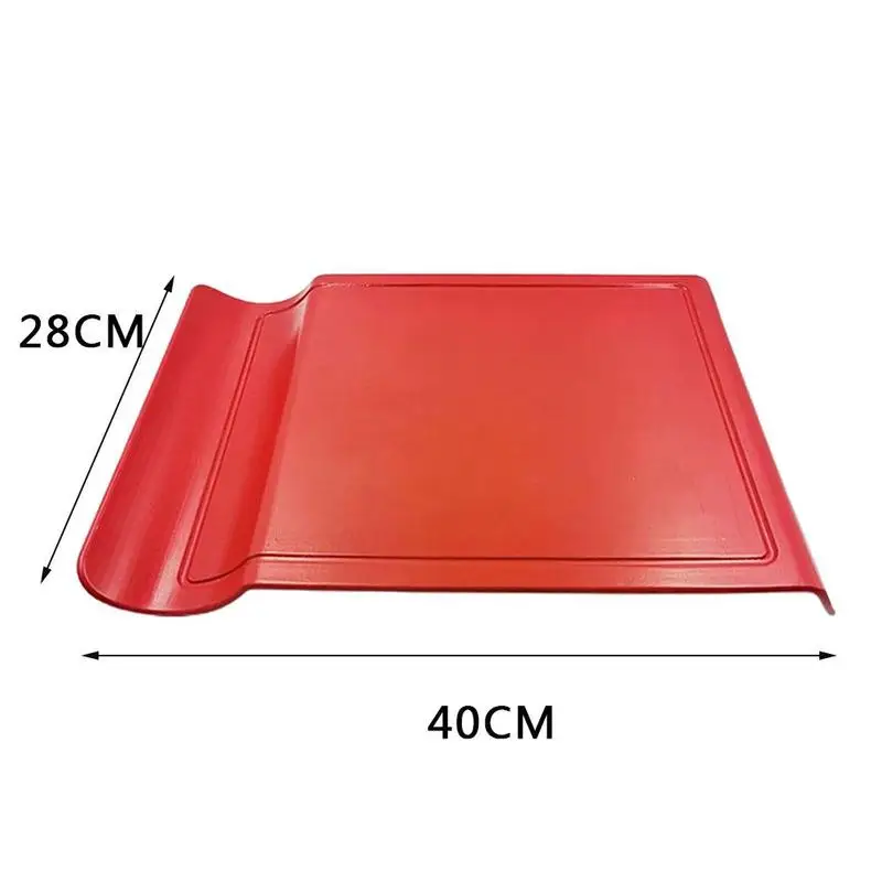 1PC Multifunctional U-Shaped Cutting Board With Grooves Non-Slip Cutting Board Meat Fruit Vegetable Chopping Kitchen Tools
1PC Multifunctional U-Shaped Cutting Board With Grooves Non-Slip Cutting Board Meat Fruit Vegetable Chopping Kitchen Tools