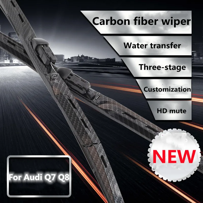 For Audi Q7 Q8 special upgrade modification carbon fiber wiper decorative accessories
For Audi Q7 Q8 special upgrade modification carbon fiber wiper decorative accessories