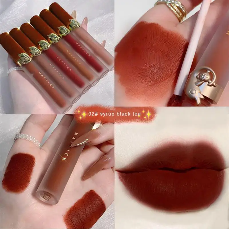 MAFFICK Velvet Lip Gloss Retro Lasting Matte Lipstick For Lips Waterproof Lip Tint Cosmetics Female Makeup Beauty Lip Glaze
MAFFICK Velvet Lip Gloss Retro Lasting Matte Lipstick For Lips Waterproof Lip Tint Cosmetics Female Makeup Beauty Lip Glaze