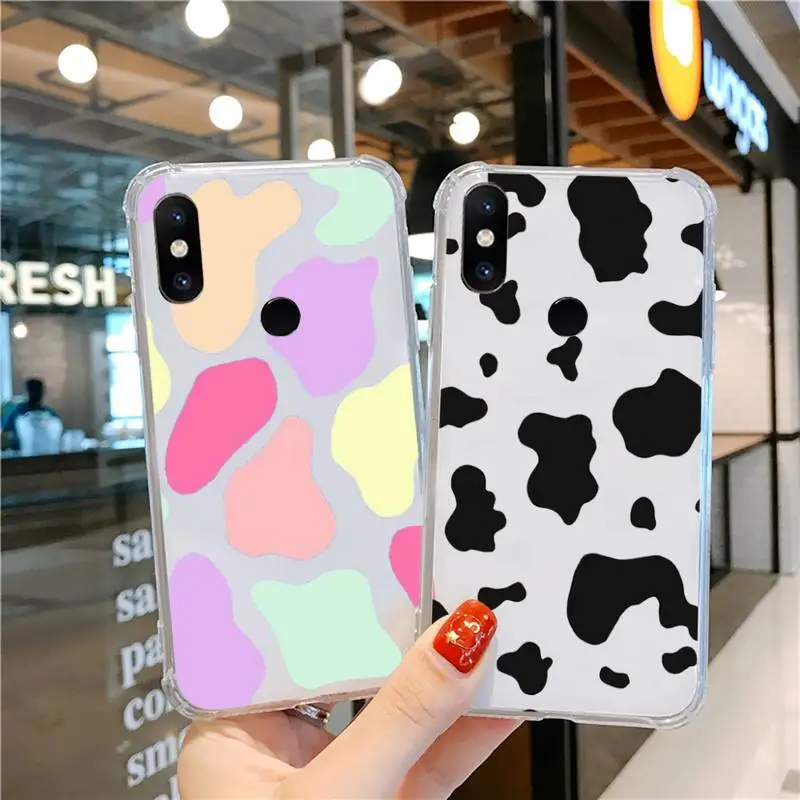 Cow color Print fashion Pattern texture Phone Case Transparent For Xiaomi CC 9 11 MAX3 Mix3 MIX2 6X 8 5x 10S 11 10 X SE lite Pro
Cow color Print fashion Pattern texture Phone Case Transparent For Xiaomi CC 9 11 MAX3 Mix3 MIX2 6X 8 5x 10S 11 10 X SE lite Pro