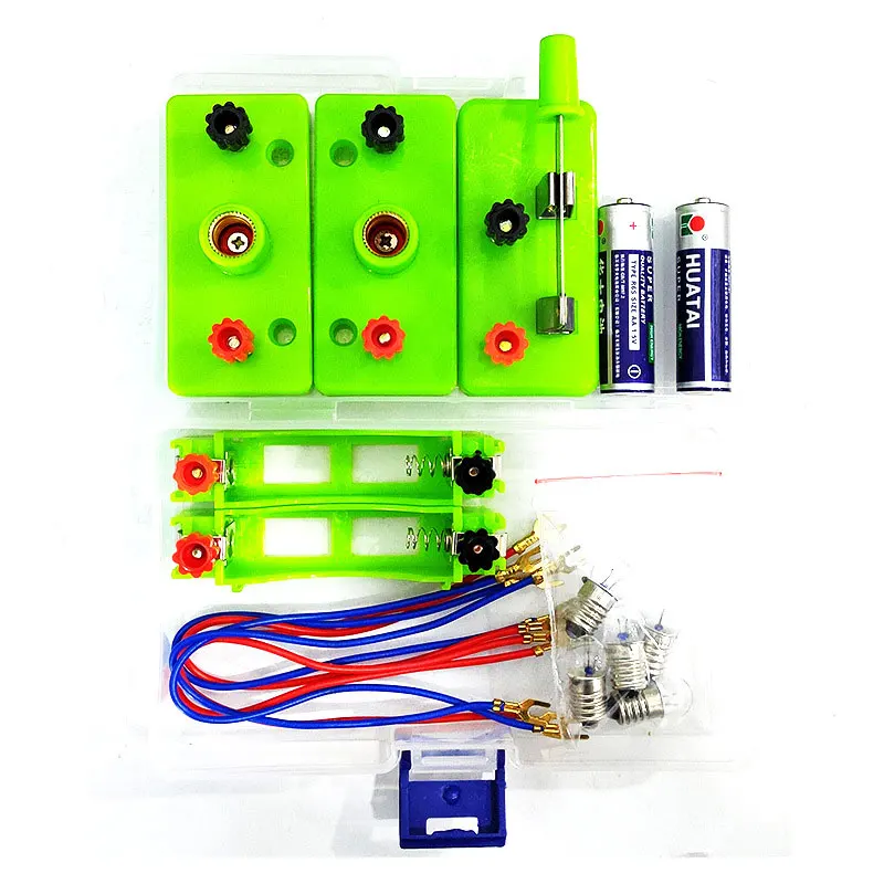 DIY Kids Basic Circuit Electricity Learning Kit Physics Educational Toys For Children Experiment Teaching Hands-on Ability Toy
DIY Kids Basic Circuit Electricity Learning Kit Physics Educational Toys For Children Experiment Teaching Hands-on Ability Toy