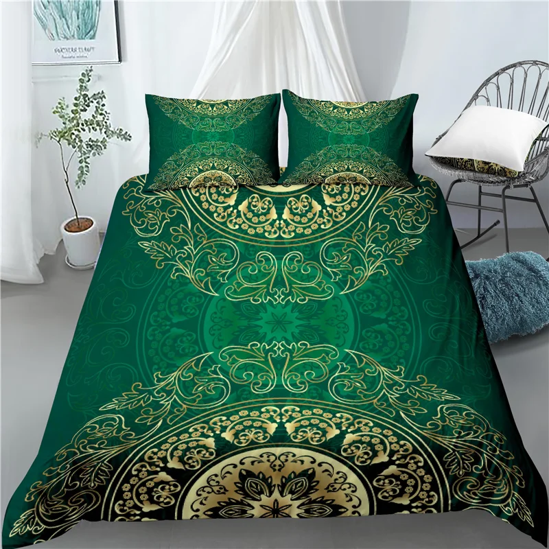 Home Living Luxury 3D Retro Green Print 2/3Pcs Comfortable Duvet Cover PillowCase Bedding Sets Queen And King EU/US/AU Size
Home Living Luxury 3D Retro Green Print 2/3Pcs Comfortable Duvet Cover PillowCase Bedding Sets Queen And King EU/US/AU Size