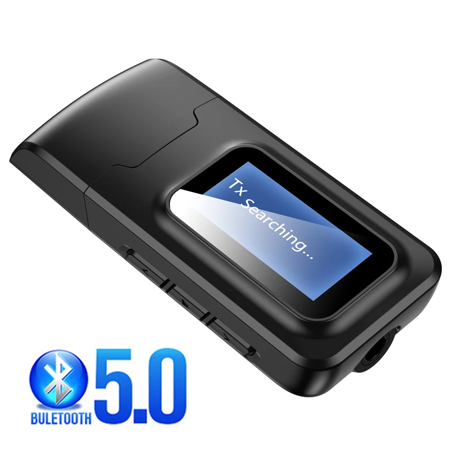 2023 Bluetooth 5.0 Receiver Transmitter LCD Display 3.5mm AUX USB Dongle Stereo Music Wireless Audio Adapter For PC TV
2023 Bluetooth 5.0 Receiver Transmitter LCD Display 3.5mm AUX USB Dongle Stereo Music Wireless Audio Adapter For PC TV