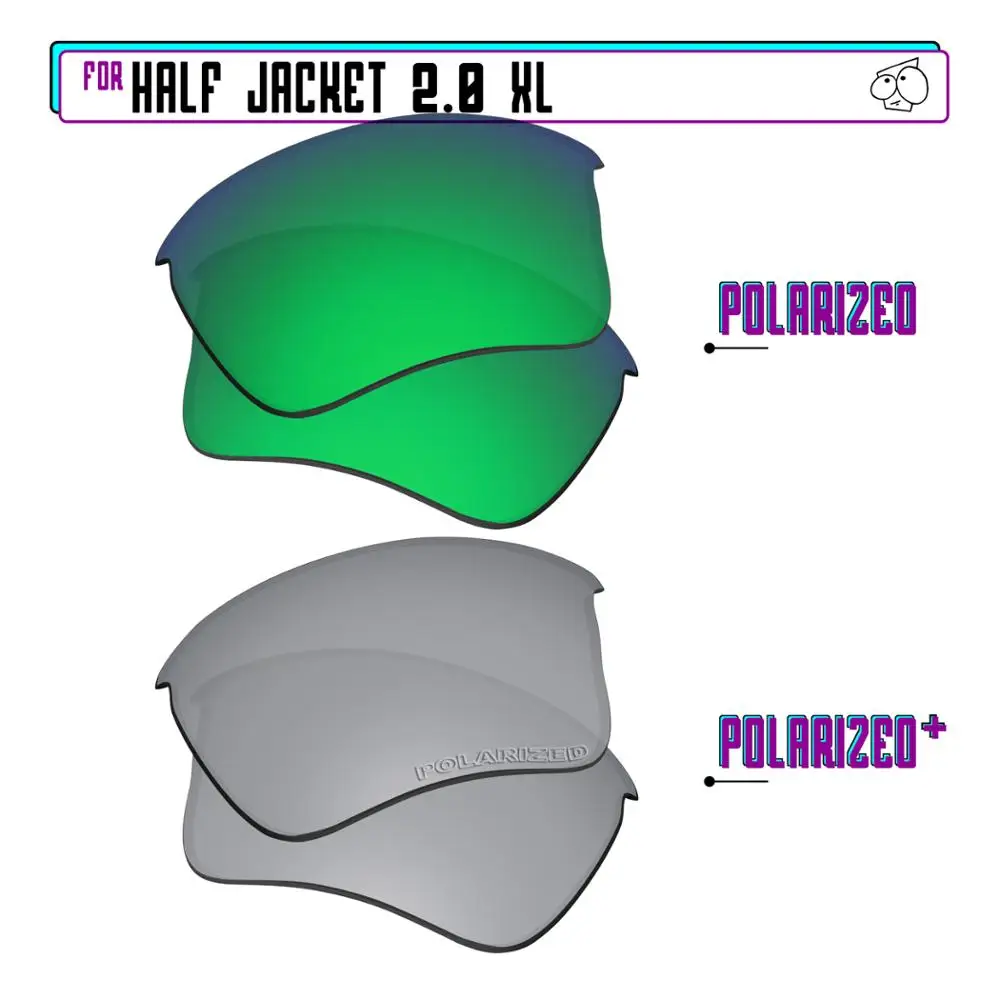 Поляризованные Сменные линзы EZReplace для очков Oakley Half Jacket 2,0 XL-SilverP Plus-Green P
Поляризованные Сменные линзы EZReplace для очков Oakley Half Jacket 2,0 XL-SilverP Plus-Green P