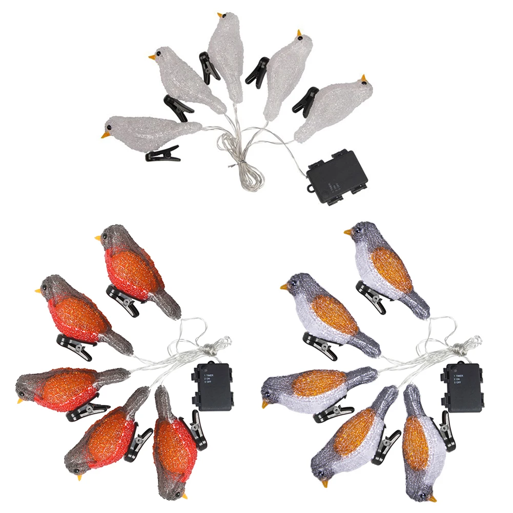 Waterproof 5 LED Acrylic Bird Garland Lights String Home Garden Party Decoration Holiday Solar Lights Bird Landscape Fairy Lamp
Waterproof 5 LED Acrylic Bird Garland Lights String Home Garden Party Decoration Holiday Solar Lights Bird Landscape Fairy Lamp