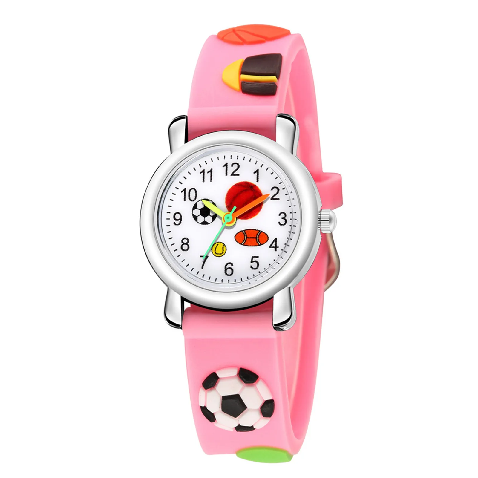 Relief Trend Fashion Sports Men Women ChildrenS Football Pattern Quartz Watch Gift Top Waterproof Casual Silicone Wristwatches 
Relief Trend Fashion Sports Men Women ChildrenS Football Pattern Quartz Watch Gift Top Waterproof Casual Silicone Wristwatches