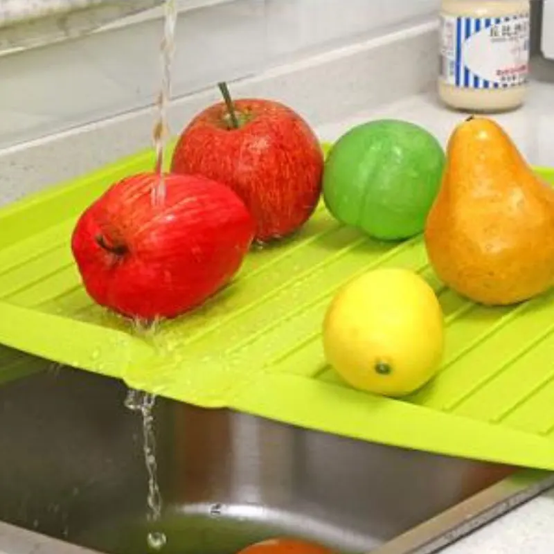 Kitchen Cutlery Filter Plate Dish Drain Board Sink Drying Rack Plastic Worktop Dish Drainer Tray Kitchen Drainer Board Cup Plate
Kitchen Cutlery Filter Plate Dish Drain Board Sink Drying Rack Plastic Worktop Dish Drainer Tray Kitchen Drainer Board Cup Plate