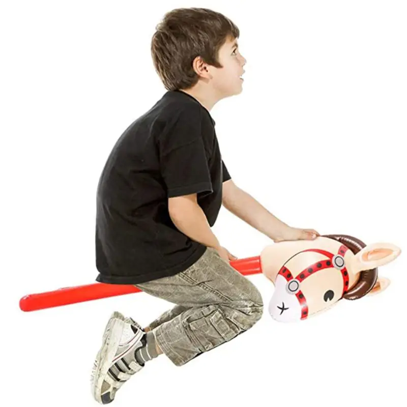 Inflatable Horse Heads Cowgirl Stick PVC Balloon Outdoor Educational Toys Gifts B36E
Inflatable Horse Heads Cowgirl Stick PVC Balloon Outdoor Educational Toys Gifts B36E