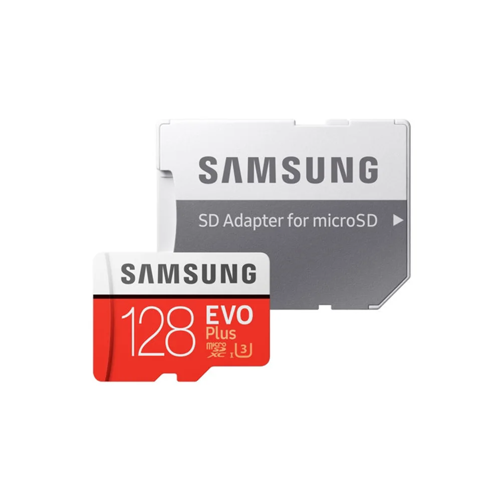 SAMSUNG Memory Card Micro SD EVO+ 128GB 100MB/s SDHC SDXC C10 U3 4K Full HD TF Card with Adapter for Smartphone Tablet
SAMSUNG Memory Card Micro SD EVO+ 128GB 100MB/s SDHC SDXC C10 U3 4K Full HD TF Card with Adapter for Smartphone Tablet