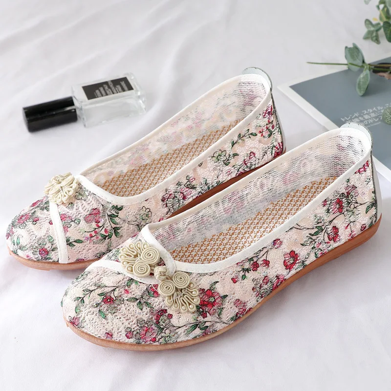 Summer Women Mesh Shoes Breathable Slip On Loafers Single Lady Flats Flowers Cloth Shoes Soft Pregnant Woman Flat Zapatos Mujer
Summer Women Mesh Shoes Breathable Slip On Loafers Single Lady Flats Flowers Cloth Shoes Soft Pregnant Woman Flat Zapatos Mujer