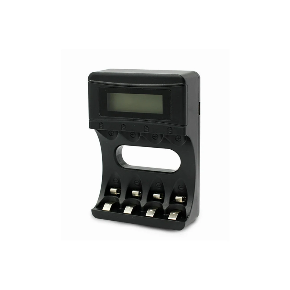 4 Slots Smart Intelligent Battery Charger Fast Charge For AA/ AAA NiCd NiMh Rechargeable Batteries LCD Display Black White
4 Slots Smart Intelligent Battery Charger Fast Charge For AA/ AAA NiCd NiMh Rechargeable Batteries LCD Display Black White
