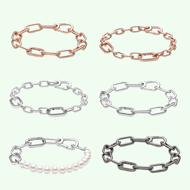 ME Chain Bracelet Pandora Simple Charm Charm Jewelry 925 Sterling Silver DIY Christmas Gift Jewelry for Women
ME Chain Bracelet Pandora Simple Charm Charm Jewelry 925 Sterling Silver DIY Christmas Gift Jewelry for Women