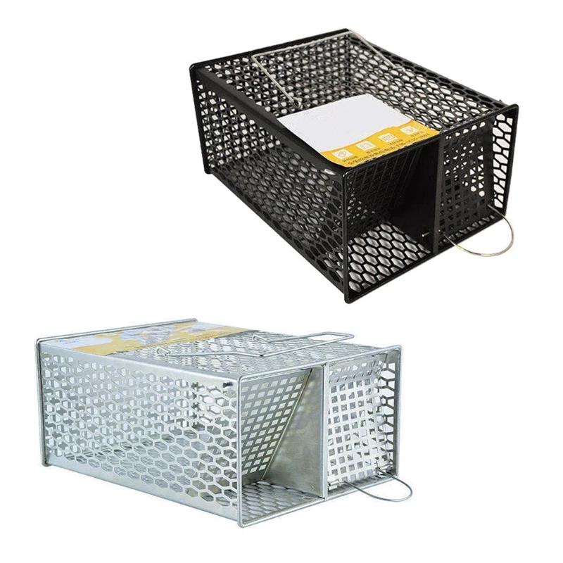 Animal Humane Live Cage Trap for Rat Mouse Chipmunk Mice Voles Hamsters and Small Rodents Non-lethal Catch and Release
Animal Humane Live Cage Trap for Rat Mouse Chipmunk Mice Voles Hamsters and Small Rodents Non-lethal Catch and Release