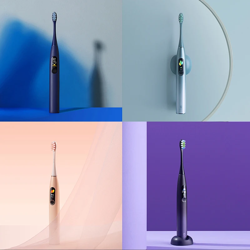 Global Version Oclean X Pro Smart Sonic Toothbrush Electric Toothbrushs Oral Care Blind-Zone Detection Antibacterial Brush Head
Global Version Oclean X Pro Smart Sonic Toothbrush Electric Toothbrushs Oral Care Blind-Zone Detection Antibacterial Brush Head