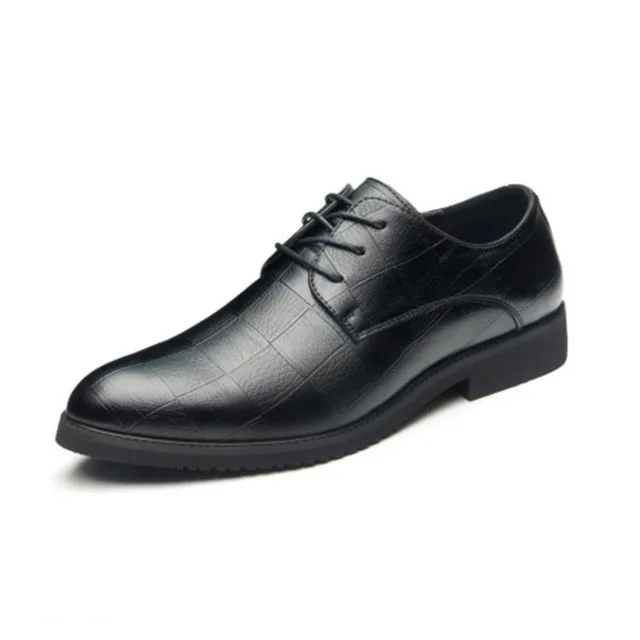 New Men PU Leather Formal Shoes Lace Up Dress Shoes Oxfords Fashion Retro Shoes Elegant Work Footwear Business Plus Casual Shoes
New Men PU Leather Formal Shoes Lace Up Dress Shoes Oxfords Fashion Retro Shoes Elegant Work Footwear Business Plus Casual Shoes