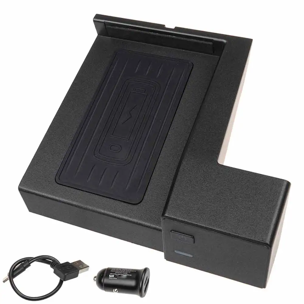 Car Wireless Phone Charger Anti Slip Qi Cellphone Fast Charging Pad Mat for Benz C Class GLC 2016-2021 with LED Indicator
Car Wireless Phone Charger Anti Slip Qi Cellphone Fast Charging Pad Mat for Benz C Class GLC 2016-2021 with LED Indicator