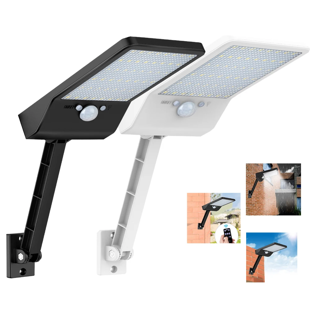 Upgraded 48 Led Solar Light Outdoor Waterproof Lighting For Garden Wall Two Angles Rotable Pole Lamp With Three Modes
Upgraded 48 Led Solar Light Outdoor Waterproof Lighting For Garden Wall Two Angles Rotable Pole Lamp With Three Modes