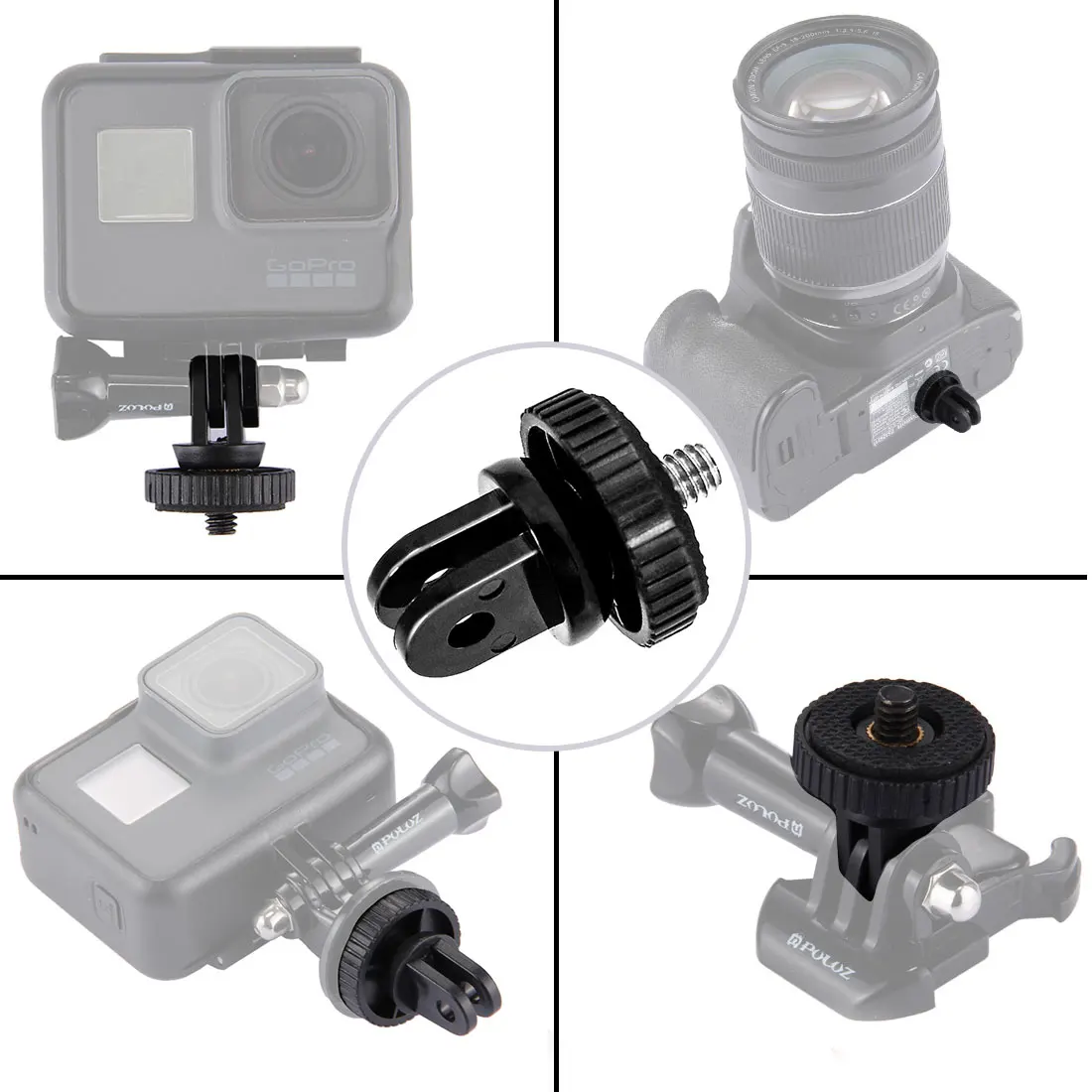 Hot sale Mini Tripod Adapter Mount for GoPro Hero 8 7 6 5 4 for Xiaomi Yi 4K Eken GoPro Accessories soleplate install
Hot sale Mini Tripod Adapter Mount for GoPro Hero 8 7 6 5 4 for Xiaomi Yi 4K Eken GoPro Accessories soleplate install