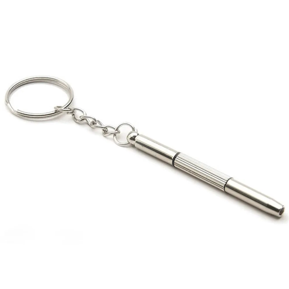 2pcs Mini Precision Repair Screwdriver Multifunctional Portable Optical/Eyeglasses/Sunglasses/Jewelry/Watches With Key Chain
2pcs Mini Precision Repair Screwdriver Multifunctional Portable Optical/Eyeglasses/Sunglasses/Jewelry/Watches With Key Chain