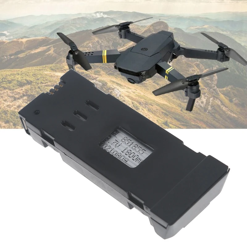 3.7V 1800mAh Lithium Battery Replacement Li-po Battery Compatible with Eachine E58 L800 JY019 S168 Drone X Pro RC Quadcopter
3.7V 1800mAh Lithium Battery Replacement Li-po Battery Compatible with Eachine E58 L800 JY019 S168 Drone X Pro RC Quadcopter