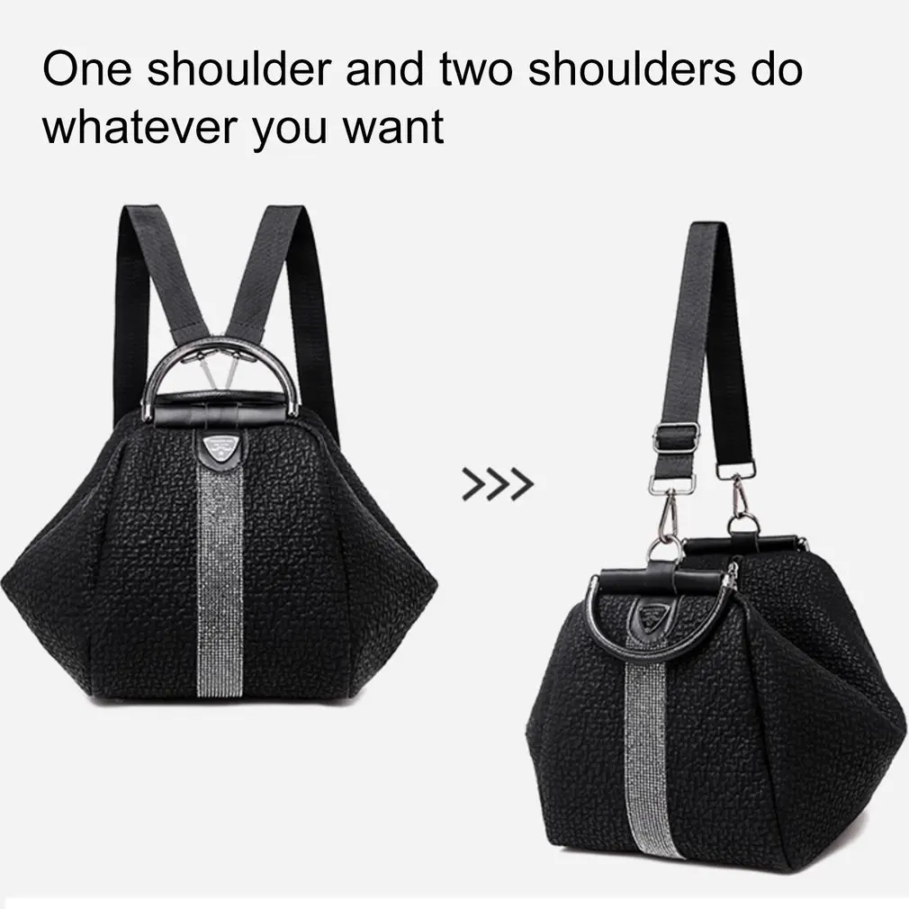 Women's three-in-one backpack leather backpack luxury student school bag diamond fashion shoulder bag fashion travel backpack
Women's three-in-one backpack leather backpack luxury student school bag diamond fashion shoulder bag fashion travel backpack