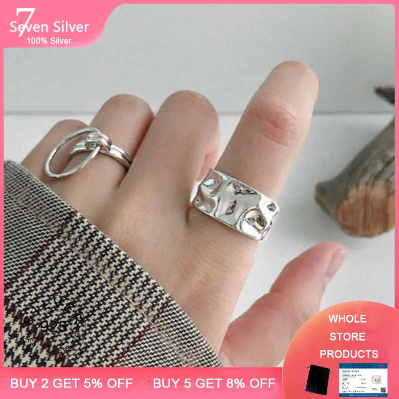 Wholesale 925 Sterling Silver Party Rings for Women Couples Jewelry Adjustable Fashion Elegant Wedding Accessories Gift
Wholesale 925 Sterling Silver Party Rings for Women Couples Jewelry Adjustable Fashion Elegant Wedding Accessories Gift