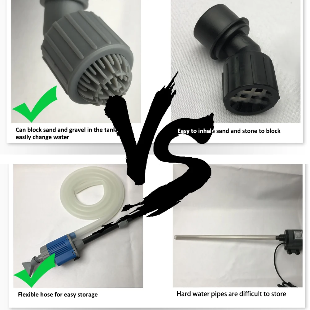 20/28W Aquarium Fish Tank Electric Water Change Pump Aquarium Cleaning Tool Water Changer Gravel Cleaner Filter Pump
20/28W Aquarium Fish Tank Electric Water Change Pump Aquarium Cleaning Tool Water Changer Gravel Cleaner Filter Pump