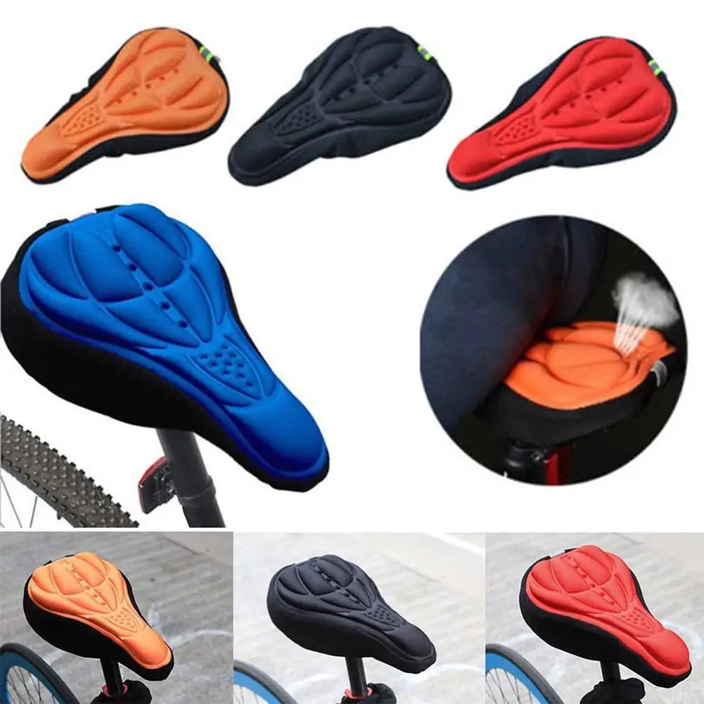 1pcs Soft Silicone Cycling Bike Cover Saddle Breathable Mat Cushion Seat Gel Cushion Soft Pad Bicycle Bike Accessories Tools
1pcs Soft Silicone Cycling Bike Cover Saddle Breathable Mat Cushion Seat Gel Cushion Soft Pad Bicycle Bike Accessories Tools