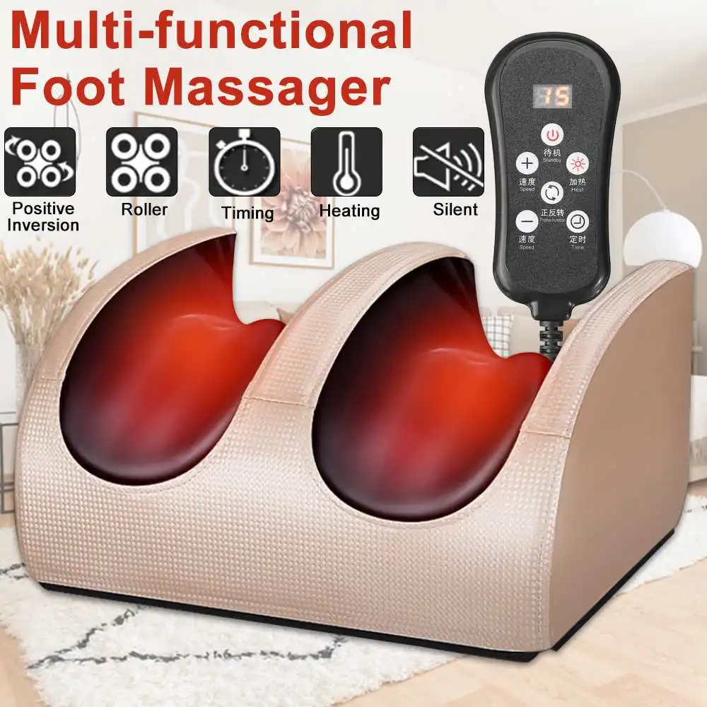 Электрический массажер, массажер для ног, спа-массаж для ног, шиацу, массажер для ног с подогревом, для облегчения усталости ног
Электрический массажер, массажер для ног, спа-массаж для ног, шиацу, массажер для ног с подогревом, для облегчения усталости ног