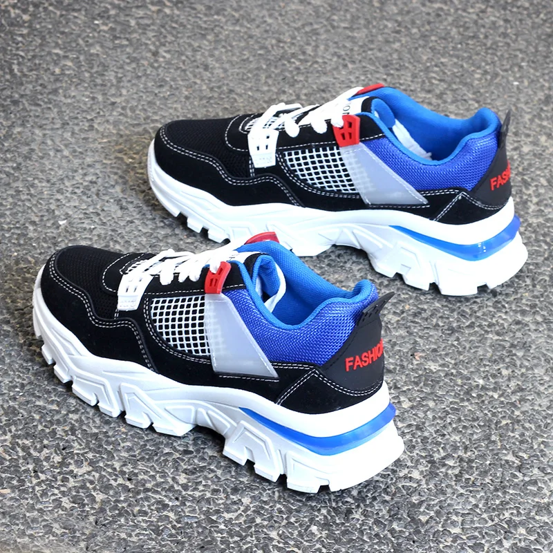 New Ins Hot Sneakers Women Trendy Chunky Dad Shoe Laces Platform Shoe New Color Matching Cross -tied Sneakers Tenis Chaussures
New Ins Hot Sneakers Women Trendy Chunky Dad Shoe Laces Platform Shoe New Color Matching Cross -tied Sneakers Tenis Chaussures