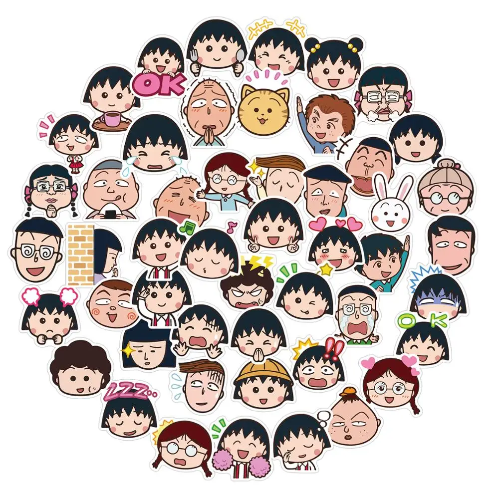 Японские Аниме Мультфильмы милые Chibi Maruko-chan водонепроницаемые наклейки для блокнота чемодан для скейтборда спальня граффити наклейки DIY иг...
Японские Аниме Мультфильмы милые Chibi Maruko-chan водонепроницаемые наклейки для блокнота чемодан для скейтборда спальня граффити наклейки DIY иг...