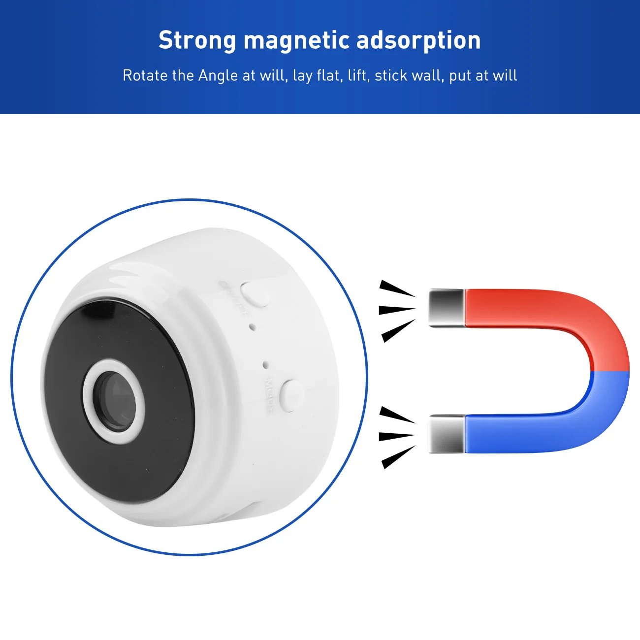 HD 4K/1080P Invisible WiFi Mini Camera Motion Detection+Night Vision Remote Monitoring With Magnetic Holder
HD 4K/1080P Invisible WiFi Mini Camera Motion Detection+Night Vision Remote Monitoring With Magnetic Holder