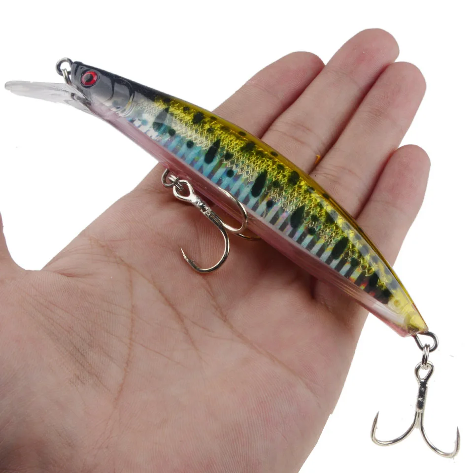 1pcs Fishing lures minnow Artificial Hard Baits 13cm/23g Silence Sinking Minnow lure Wobblers Pike Bass Trout fishing tackle
1pcs Fishing lures minnow Artificial Hard Baits 13cm/23g Silence Sinking Minnow lure Wobblers Pike Bass Trout fishing tackle