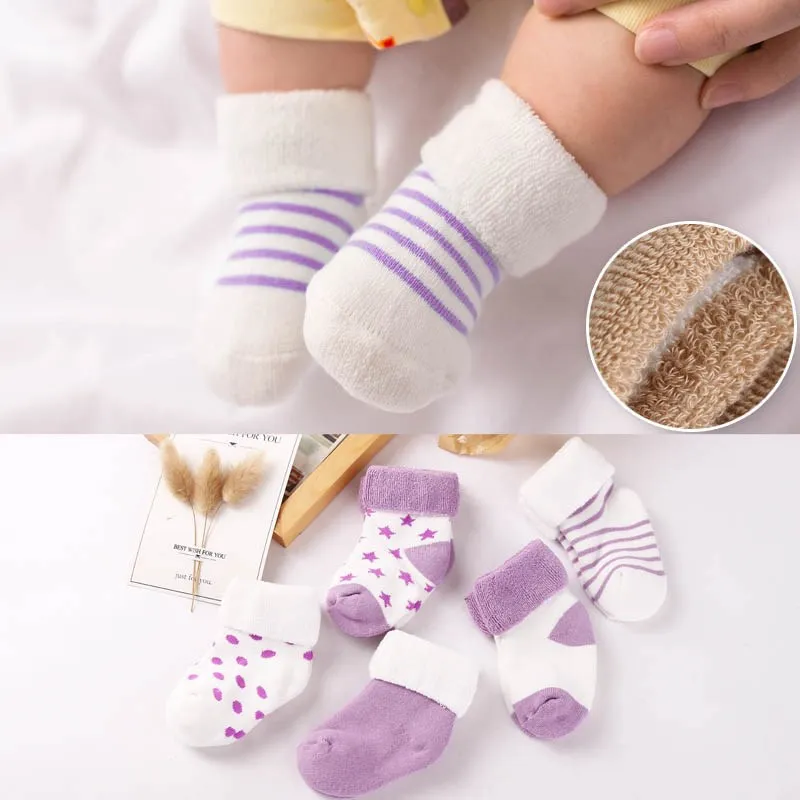 5 Pairs of High Quality Thicken Cartoon Comfortable Cotton Newborn Socks for Children Boys Newborn Girls Baby Socks
5 Pairs of High Quality Thicken Cartoon Comfortable Cotton Newborn Socks for Children Boys Newborn Girls Baby Socks
