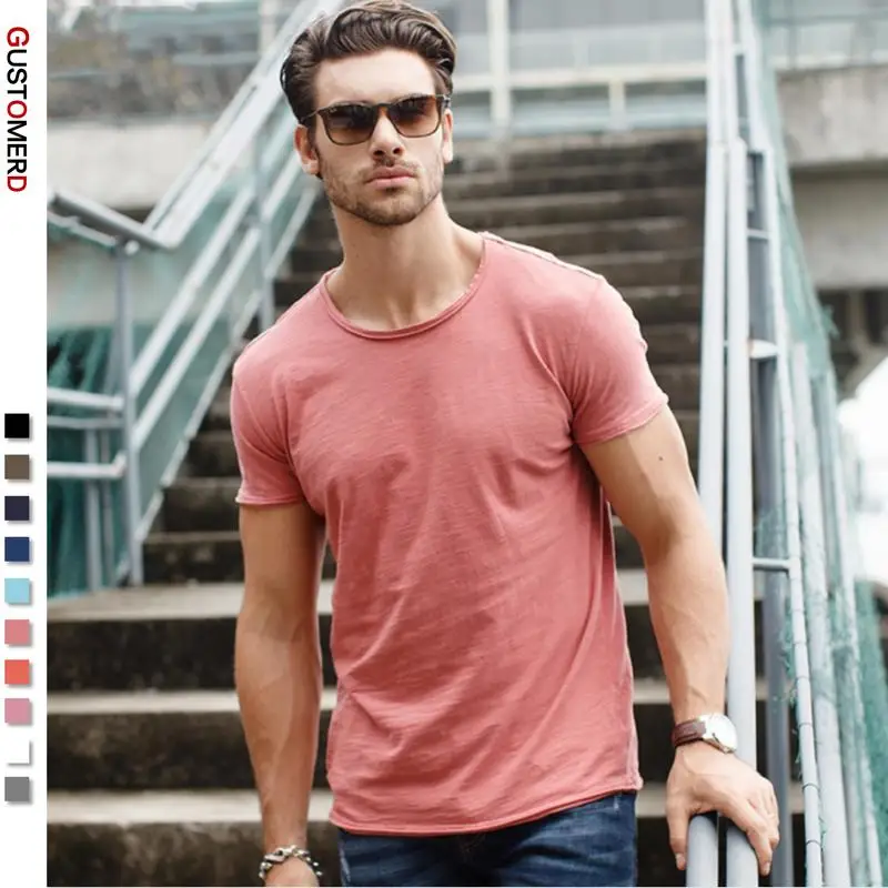 2020 Summer 100% cotton T shirt Men Casual Soft Fitness Shirt Men T Shirt Tops Tee Shirts O Neck Short Sleeve Tshirt Men
2020 Summer 100% cotton T shirt Men Casual Soft Fitness Shirt Men T Shirt Tops Tee Shirts O Neck Short Sleeve Tshirt Men