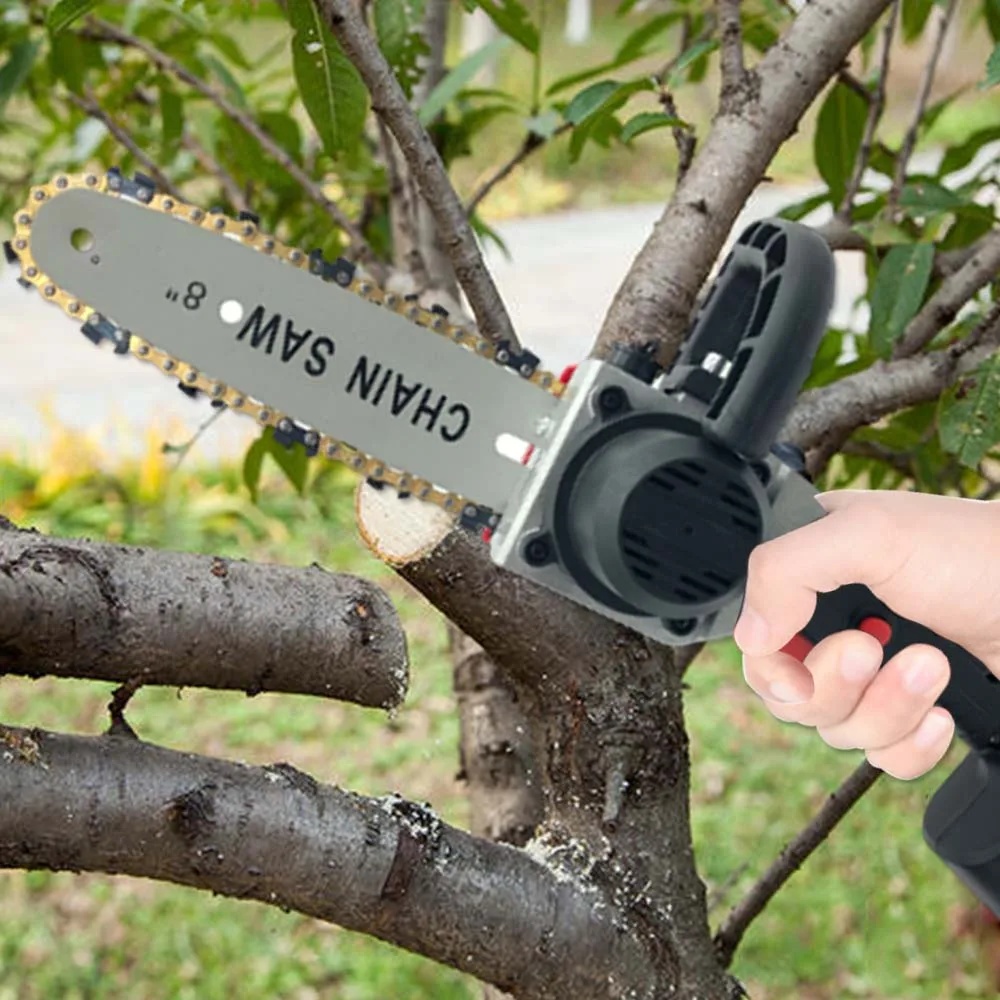 Rechargeable electric saw brushless single hand saw electric chain saw garden saw Wood Tool Portable Woodworking Cutters
Rechargeable electric saw brushless single hand saw electric chain saw garden saw Wood Tool Portable Woodworking Cutters