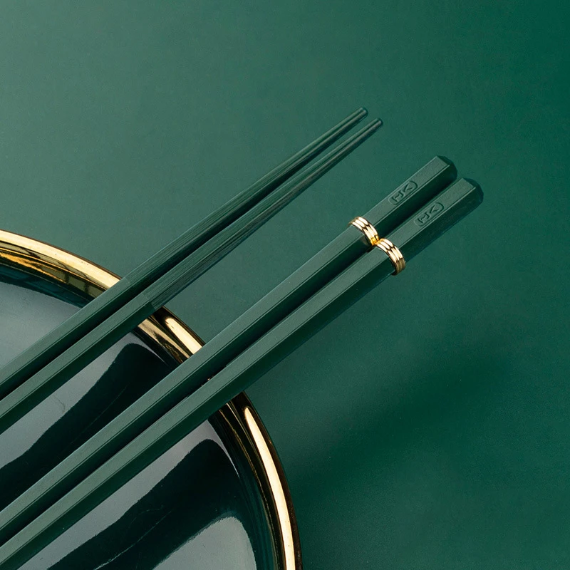 5 Pairs Japanese Chopsticks Non-Slip Chinese Stainless Steel Reusable Chopstick for Sushi Food Sticks Set Korean Kitchen Tool
5 Pairs Japanese Chopsticks Non-Slip Chinese Stainless Steel Reusable Chopstick for Sushi Food Sticks Set Korean Kitchen Tool