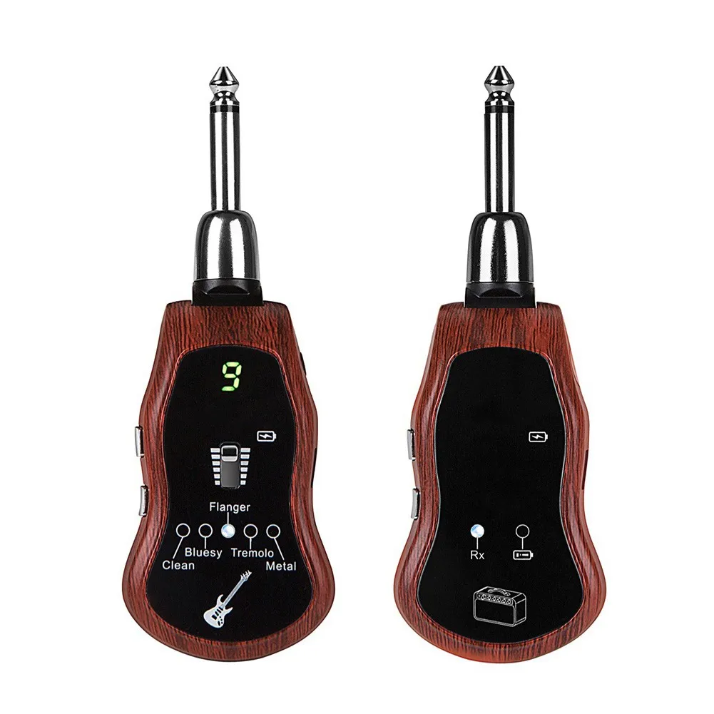 1Set Rechargeable UHF Wireless Guitar Bass 5 Effects Transmitter Receiver System Set Mini Amplifier With 5 Effects
1Set Rechargeable UHF Wireless Guitar Bass 5 Effects Transmitter Receiver System Set Mini Amplifier With 5 Effects